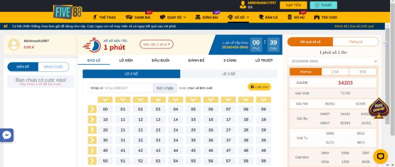 Lý do nên chơi Mega 6/45 tại Five88