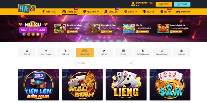 Giới thiệu về tài xỉu Five88 