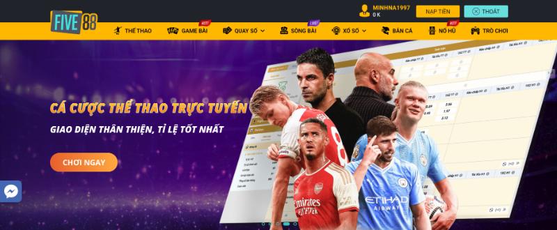 trang chu five88 gioi thieu Tổng quan về Five88